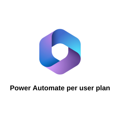 Power Automate per user plan